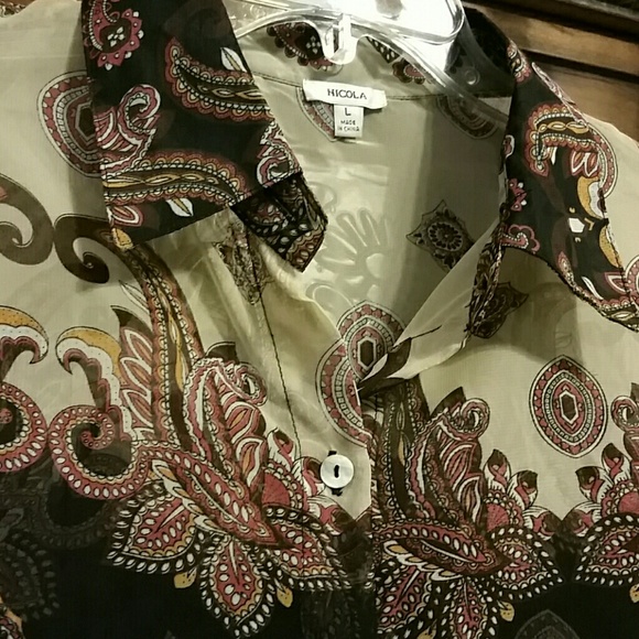 Sheer blouse - Picture 4 of 7